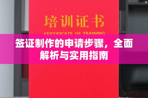 太和签证制作的申请步骤，全面解析与实用指南