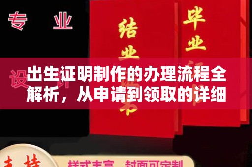 太和出生证明制作的办理流程全解析，从申请到领取的详细指南