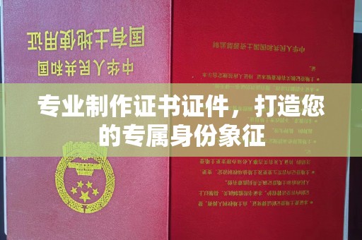 太和专业制作证书证件，打造您的专属身份象征