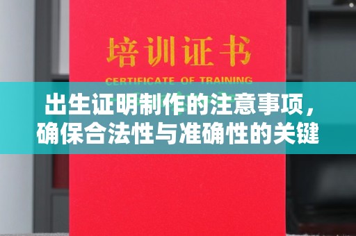 太和出生证明制作的注意事项，确保合法性与准确性的关键步骤