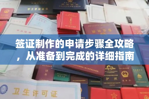 太和签证制作的申请步骤全攻略，从准备到完成的详细指南