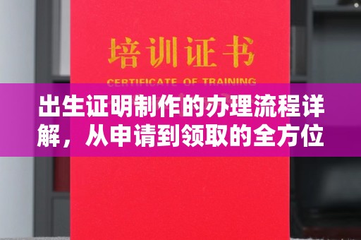 太和出生证明制作的办理流程详解，从申请到领取的全方位指南
